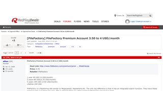 [FileFactory] FileFactory Premium Account 3.50 to 4 USD/month ...
