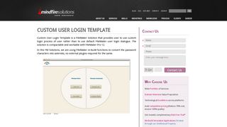 FileMaker Solution | Custom User Login Template - Mindfire Solutions
