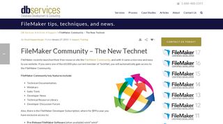 FileMaker Community - The New Technet | DB Services
