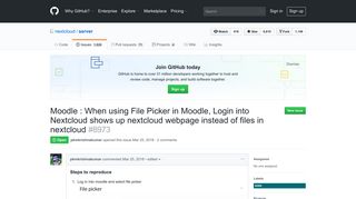 Moodle : When using File Picker in Moodle, Login into Nextcloud ...