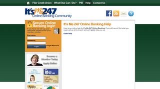 It's Me 247 Online Banking Help | Filer Credit Union