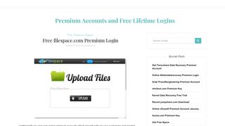 Free filespace.com Premium Login – Premium Accounts and Free ...