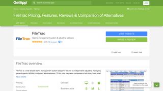 FileTrac Pricing, Features, Reviews & Comparison of Alternatives ...