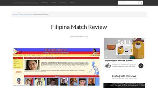 Filipina Match Review - Best Philippines Dating Sites