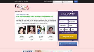 Free Philippines Dating Site & Personals – FilipinoKisses.com