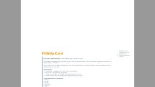 FillandGo Card - Rompetrol