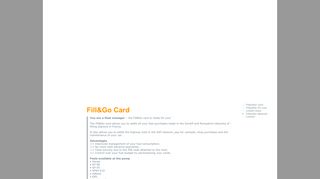 FillandGo Card - Rompetrol