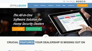 FillQuick Software - Home Security Alarm Dealer Management CRM