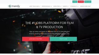 Mandy Crew Canada - #1 Jobs Platform For Film & TV Crew