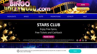 Bingo Hollywood: Play Online Bingo with a Huge 500% Bonus!