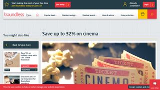 Cinema Benefits | Boundless by CSMA