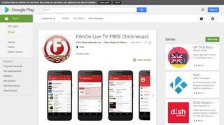 FilmOn Live TV FREE Chromecast - Apps on Google Play