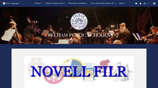 Novell Filr Login - PELHAM PUBLIC SCHOOLS