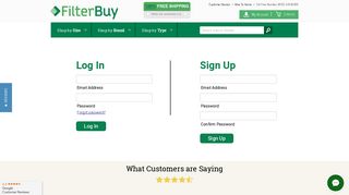 Login or Register - FilterBuy.com