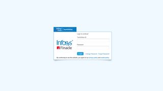 TOL - Login Page - Infosys