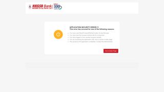 Internet Banking Login - NKGSB Bank