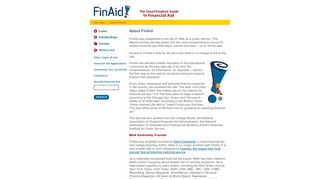 FinAid | About FinAid
