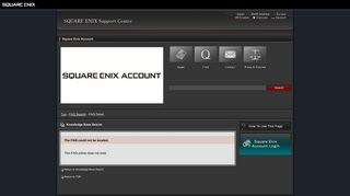 I want to deactivate/cancel my account - SQUARE ENIX Support Centre
