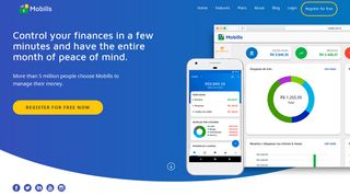 Mobills - Gerenciador financeiro pessoal online prático, rápido e seguro