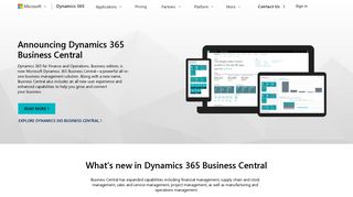 Introducing Dynamics 365 Business Central | Microsoft Dynamics 365