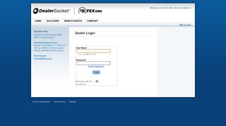 FEX Mobile - Secure Login
