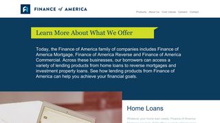 Products — FAH Corporate Site - Finance of America Mortgage