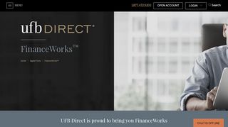 FinanceWorks™ | Online Bank Services | UFB Direct