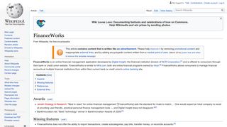 FinanceWorks - Wikipedia