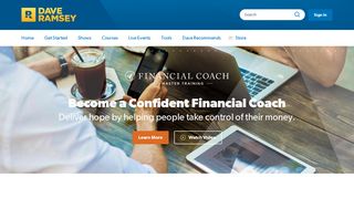 Financial Coach Master Training - Dave Ramsey