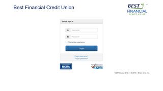 Best Financial Credit Union: Welcome!