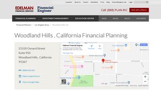 Woodland Hills Financial Planners | Edelman Financial Los Angeles