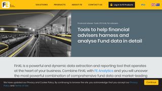 Financial Adviser Tools | FE FinXL for Advisers | FE Financial Express