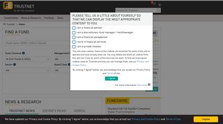 FE Trustnet - Unit trusts & OEIC's | Investment trusts | life, pension and ...
