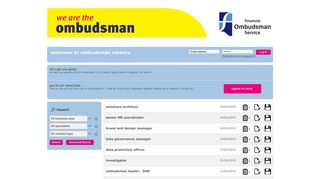 ombudsman careers