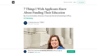 7 Things I Wish Applicants Knew About Funding Their Education