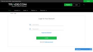 Login | TRADE.com