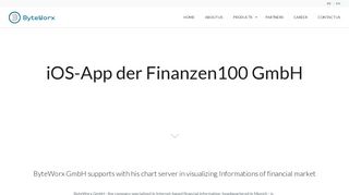 iOS-App der Finanzen100 GmbH | Byteworx Gmbh
