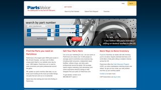 Welcome to the PartsVoice Parts Locator