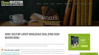 How I Sold My Latest Wholesale Deal (Find Cash Buyers Now)