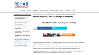 How to Find Hungry Cash Buyers Instantly - Free Content!