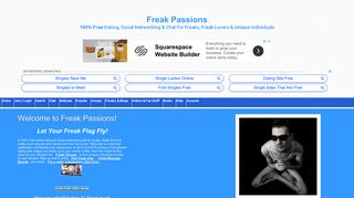 Freak Passions - 100% Free Dating, Social Networking & Chat for ...