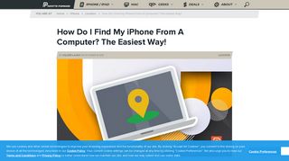 How Do I Find My iPhone From A Computer? The Easiest Way!