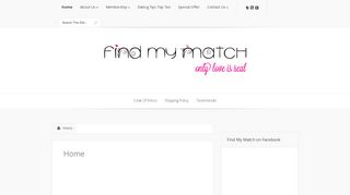 Find My Match | Only Love Is Real