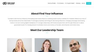 About - Find Your Influence | We Make Influencer Marketing Easy