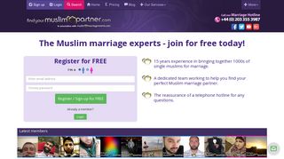 Find Your Muslim Partner: Muslim marriage service for singles
