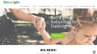 Datenight Babysitting - Canada's Leading Babysitting App