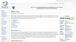 Find a Crew - Wikipedia