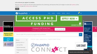 FindAPhD Connect - Listings Tool: Advertising Software for ...