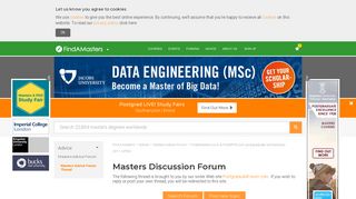 Masters Postgraduate Forum - FindAMasters.com & FindAPhD.com ...