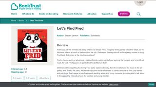 Let's Find Fred | BookTrust